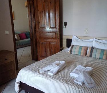 Agios Georgios Pagon Apartment | Experience Eleana Apartments with Oceanfront Views