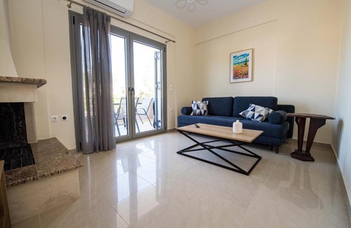 Aigialeia Villa | Electra Maisonette with Garden and Ocean View Escape