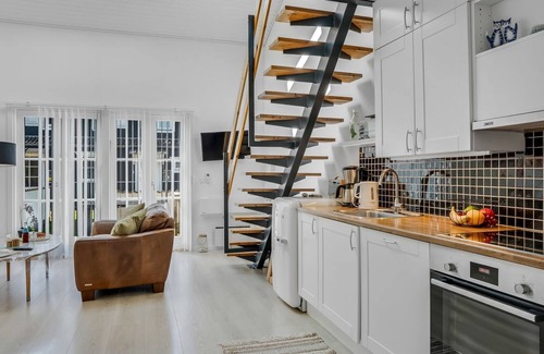 Agger Apartment | Seaside Escape at Eleen: Oceanfront Retreat Near Inlet