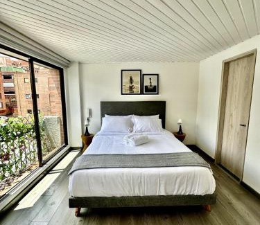 Chico Reservado Apartment | Elegant 1-Bedroom Duplex in Parque 93