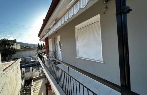 Stavros Apartment | Elegant 2BR by the Sea, Central Stavros extra Comfort