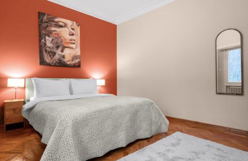 Cihangir Apartment | Elegant 2BR Haven with Magnificent Bosphorus View