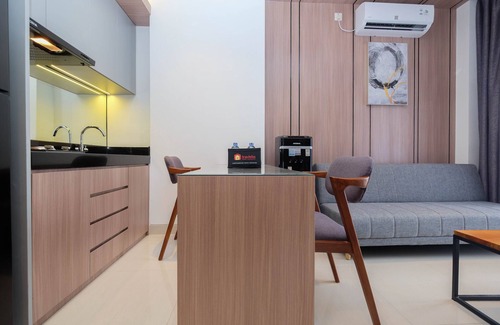Semanggi Apartment | Cozy 1Br Apartment at Ciputra World 2 with Pool Access