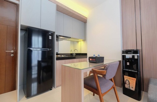 Semanggi Apartment | Cozy 1Br Apartment at Ciputra World 2 with Pool Access
