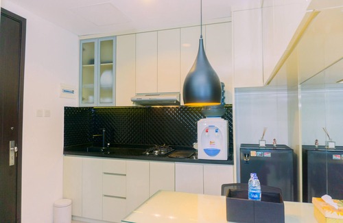 Palmerah Apartment | Cozy 2BR Retreat at GP Plaza with Kitchen Amenities