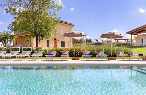 Francavilla d'Ete Villa | Elegant Villa with Pool and Scenic Hillside Views