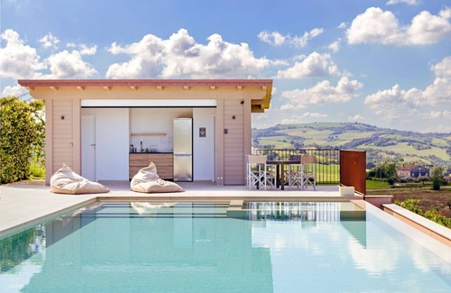 Francavilla d'Ete Villa | Elegant Villa with Pool and Scenic Hillside Views