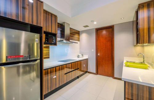 Jakarta Apartment | Elegant 3BR Apartment with Pool at Casa Grande Residence