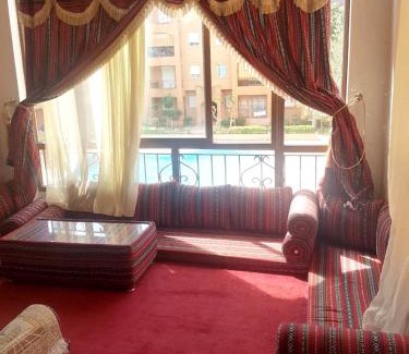 Pont Blondin Apartment | Cozy Sea View Apartment in Mohammedia with Pool Access