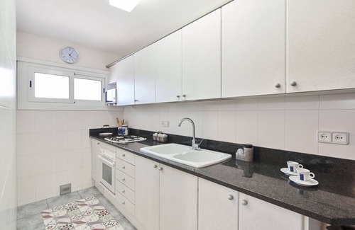 Arenys de Mar Apartment | Beachfront Apartment for 4 with Wi-Fi & Ocean Views