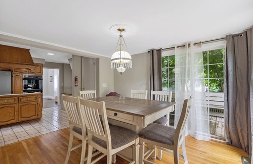 Oswego House | Elegant historical mini-mansion great location with large deck, BBQ & pool table