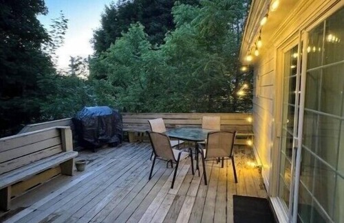 Oswego House | Elegant historical mini-mansion great location with large deck, BBQ & pool table