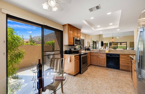 Palm Desert Condo | Elegant Retreat near El Paseo at Ironwood CC | Community Pool & Spa | BBQ | Haystack Green Belt