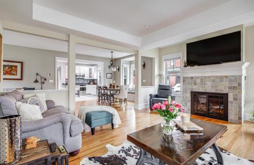 Saratoga Springs House | Inviting Saratoga Springs Retreat Steps from Town and Track