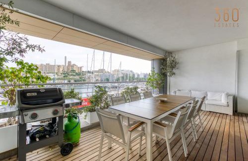 Ta' Xbiex Apartment | Elegant LUX Home with Breathtaking Views by 360 Estates