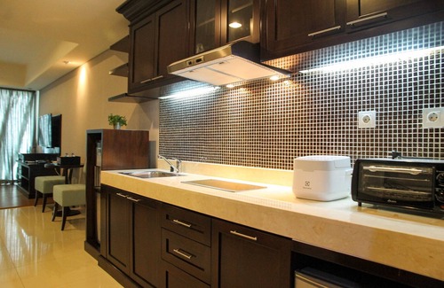 Bangka Apartment | Stylish Studio in Kemang Village with Kitchen Amenities