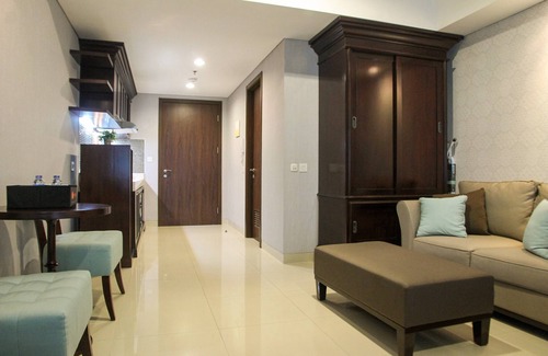 Bangka Apartment | Stylish Studio in Kemang Village with Kitchen Amenities