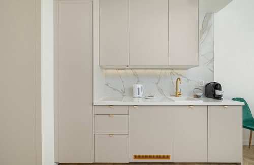 Poznan City Center Apartment | Stylish Studio in Poznań with Family-Friendly Amenities