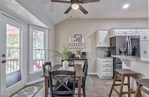 Riverside House | Bright Home Near Bike Trails with Balcony - Rated 9.8/10!