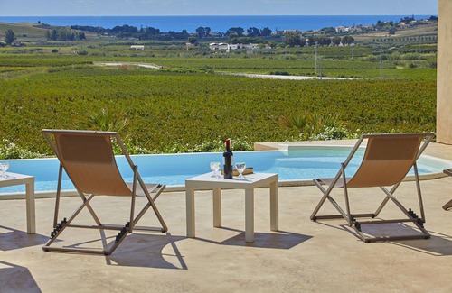 Menfi Villa | Elegant Villa with Pool, Oceanfront & Guest Rated 9.4/10