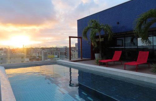 Jatiuca Apartment | Modern Sky Concept 418 with Oceanfront Views & Pool