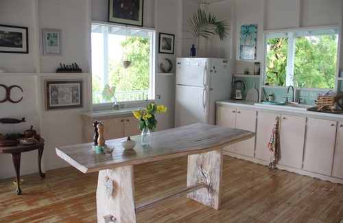 Falmouth Harbour House | Artistic Haven with Oceanfront Views & Top Guest Rating