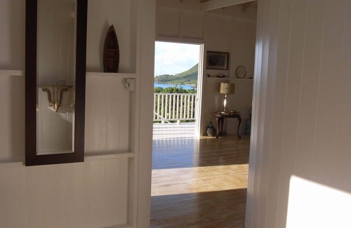 Falmouth Harbour House | Artistic Haven with Oceanfront Views & Top Guest Rating