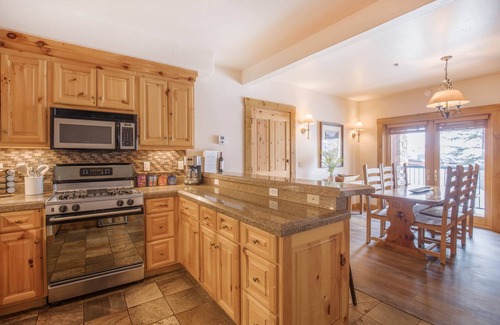 Mountain Village Apartment | Exceptional Ski IN/OUT Condo: 2 Bed, 2 Bath Retreat