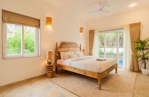 Assagao Villa | Elegant ELIVAAS 3 BHK Retreat with Private Pool & Caretaker