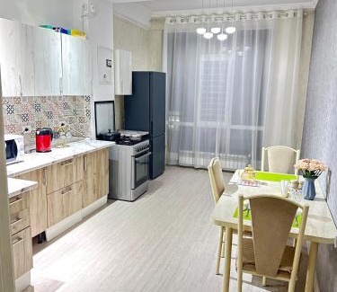 Bishkek Apartment | Elizavetta - Family-Friendly Haven with Stellar 9.3 Rating