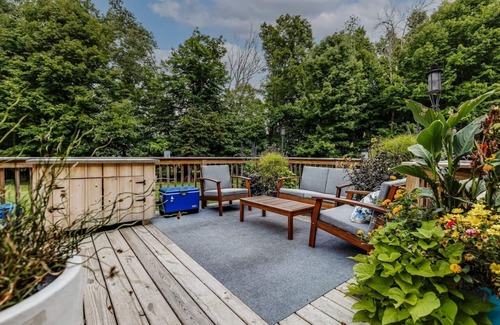 Elkhart Lake Cabin | Discover Elkhart A-Frame: Wooded Retreat with Pool & Spa