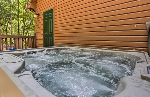 Ellijay House | Explore Ellijay Resort Cabin with Fire Pit and Hot Tub