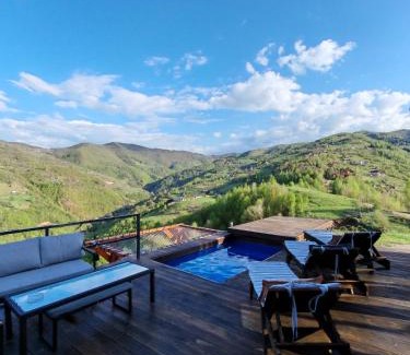 Gilau House | Oceanfront Elysium Cabin: 4-Star Retreat with Pool Access