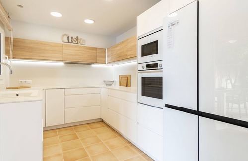 Urbanizacion S'Estanyol Villa | EMBAT: Seafront Retreat with Pool and Family Amenities