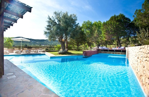 San Antonio Bay Villa | Tranquil Oasis with Pool and Ocean Views - Villa Can Rafal