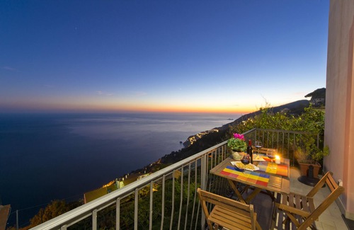 San Michele Apartment | Emerald Apartment with Panoramic Sea View on Amalfi Coast