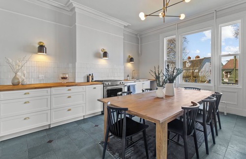 Downtown St. John's House | Family-Friendly Emerald Victorian Barnes with Parking & Kitchen