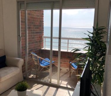 El Moncayo Apartment | Emilia's Cabin: Oceanfront Retreat with Pool & Top Ratings