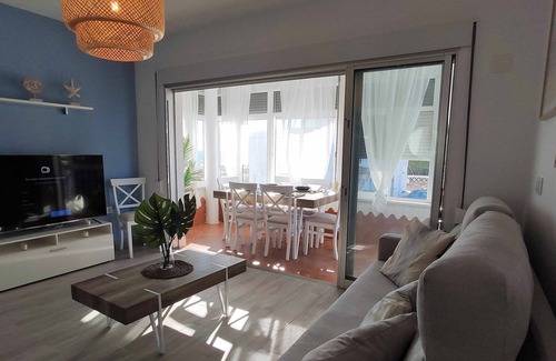 Punta Umbria Apartment | Beachfront Getaway: 3-Bedroom with Ocean Views