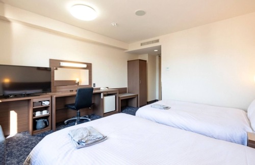 Ise Hotel | Comfortable Twin Nonsmoking Room in Ise Mie with Breakfast