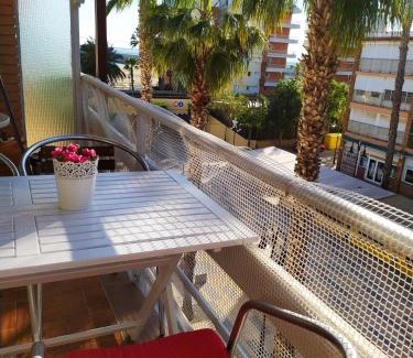 El Roc de Sant Gaieta Apartment | Beachfront Apartment in Bara with Ocean View & Pet Friendly