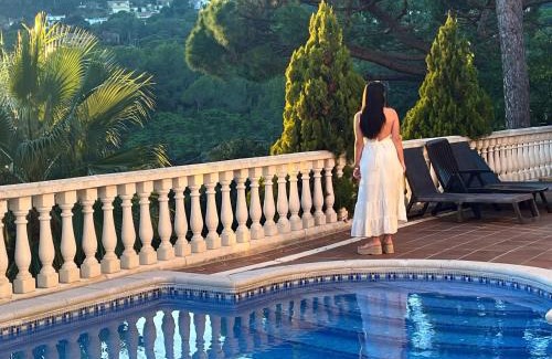 Palafolls House | Charming Rustic Home with Private Pool for Family Getaways