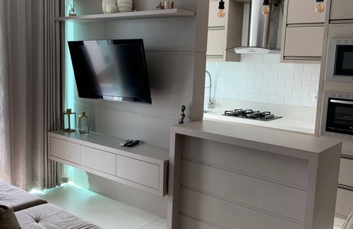Sao Francisco de Assis Apartment | Ideal Oceanfront Apartment at Encanto dos Mares, Camboriu