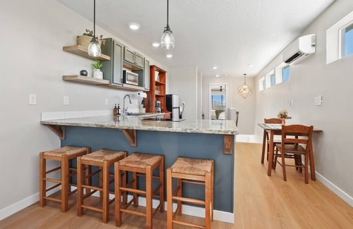 Caldwell House | Private King Enclave with Patio View and Pool Access