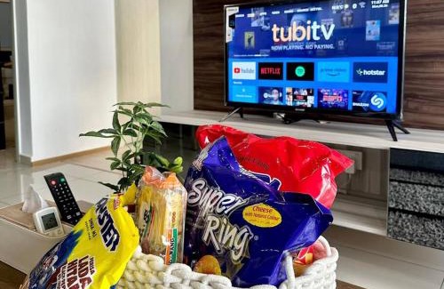 Nusajaya Apartment | Encorp Marina Puteri Harbour Bathtub Netflix