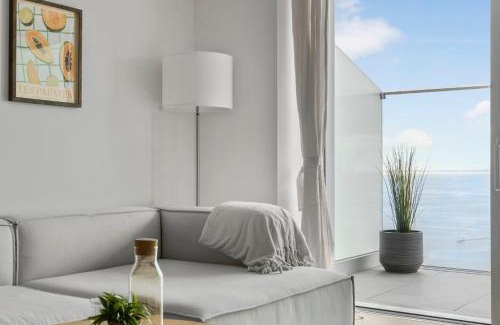 Aarhus C Apartment | Oceanfront Bliss with Private Balcony and Scenic Views