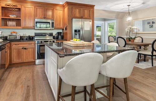 Sag Harbor House | Unwind at a Summer Retreat in Sag Harbor Village, Near Main St