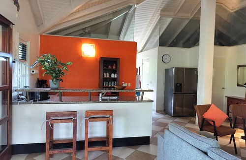 Sint Michiel Villa | Modern Villa with Ocean Views Next to Golf Course & Pool