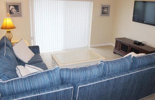New Smyrna Beach Apartment | Experience Breathtaking Sunsets at Estuary Retreat OW10-403
