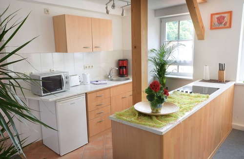 Konigstein an der Elbe Apartment | Relaxing Getaway with Pool and Kitchen Amenities